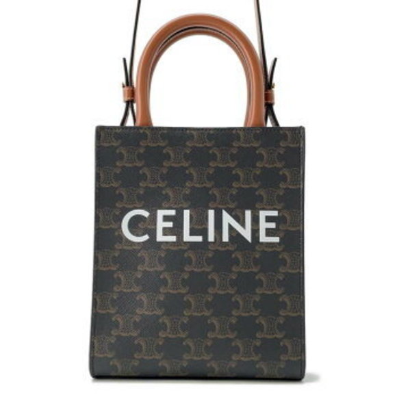 Celine Triomphe Vertical Cabas Handbag - Picture 1 of 8